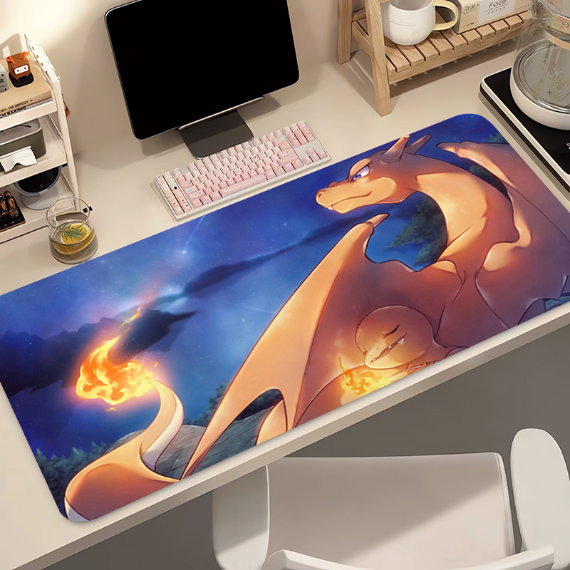 Pc Gaming Compact - Anime Mouse Pad Pokemon Charizard Kawaii