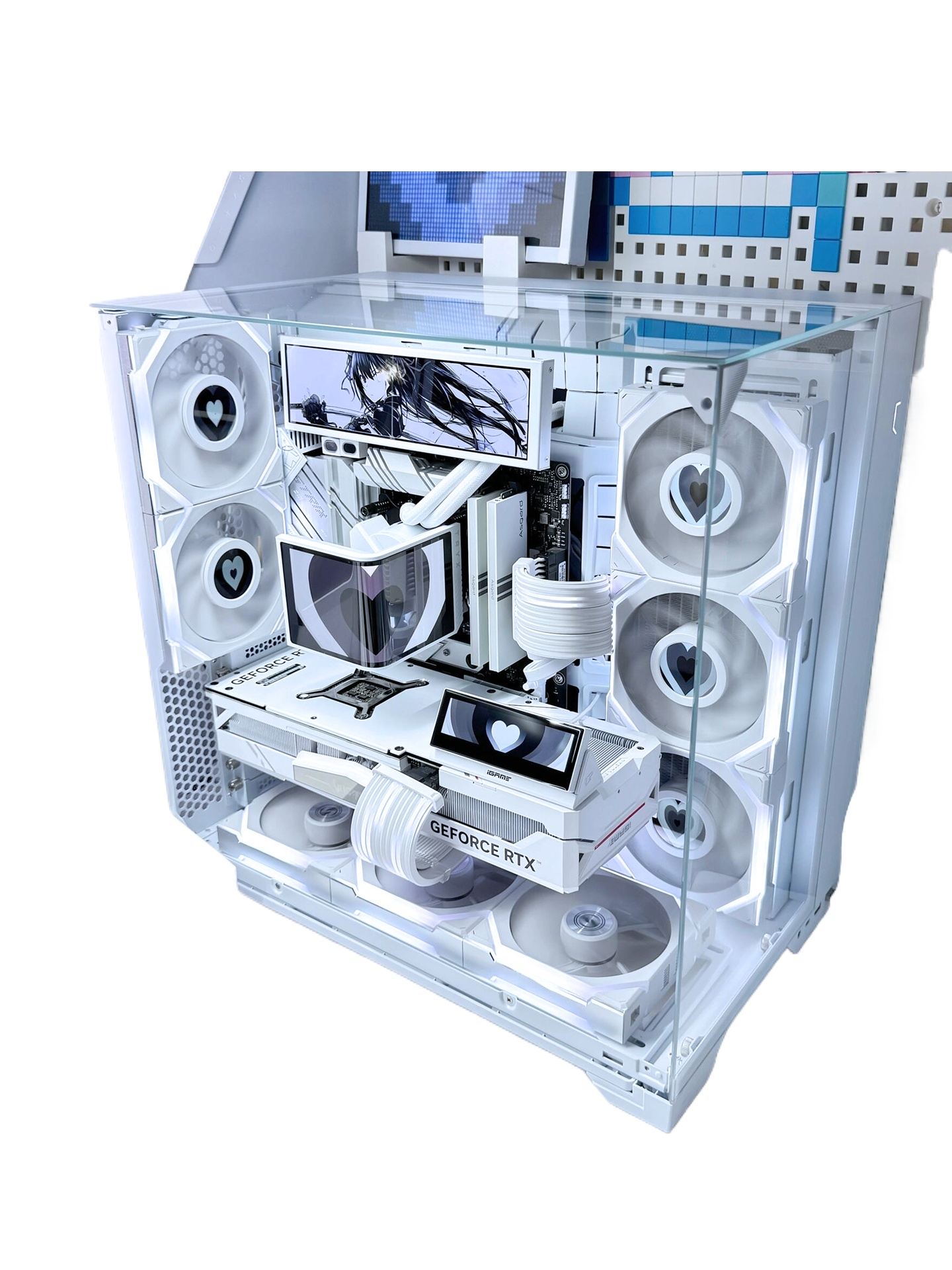 Pc Gaming X3D - Pure white high-end sea view room