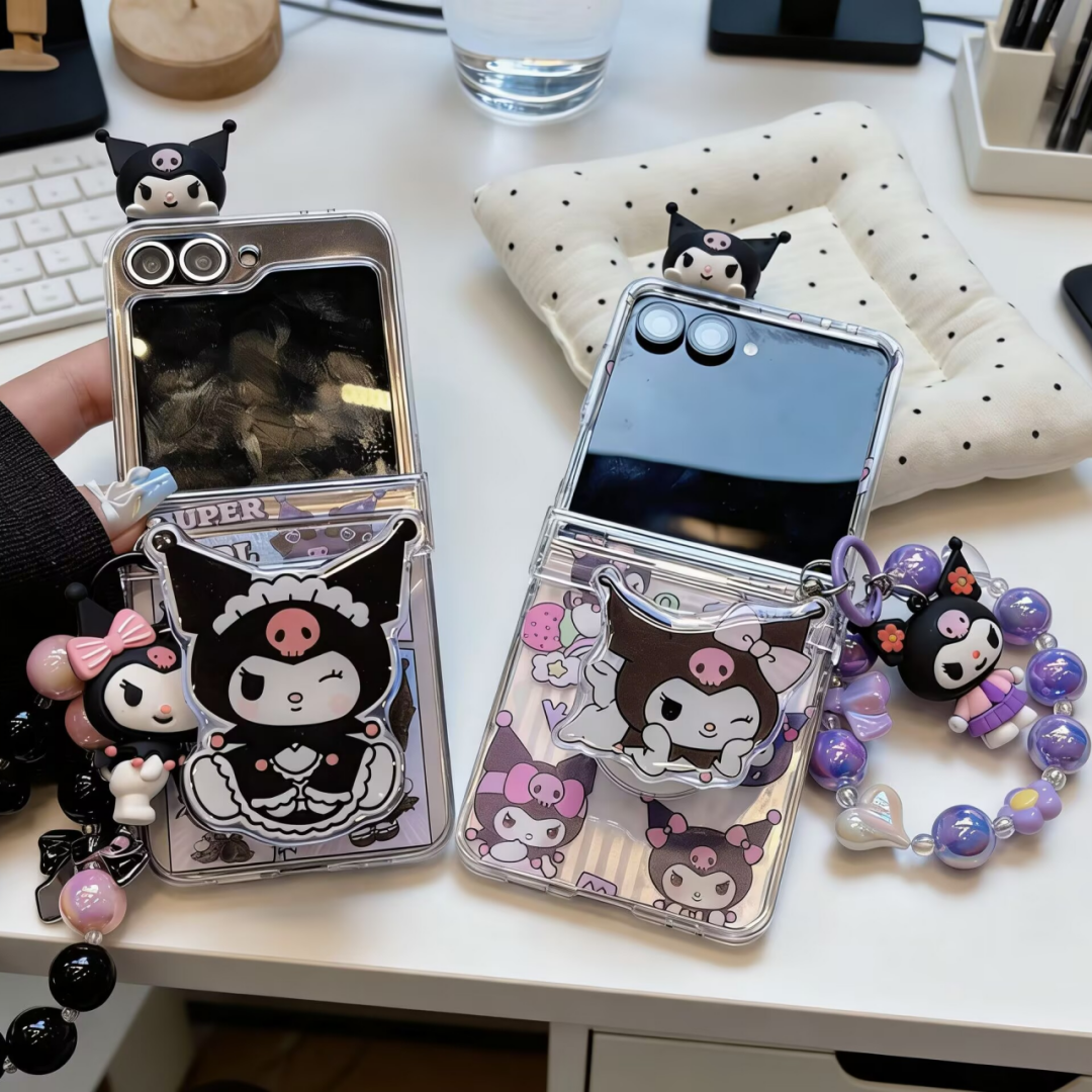 Pc Gaming Kuromi - Cute Cartoon Kuromi Magnetic Stand Flip