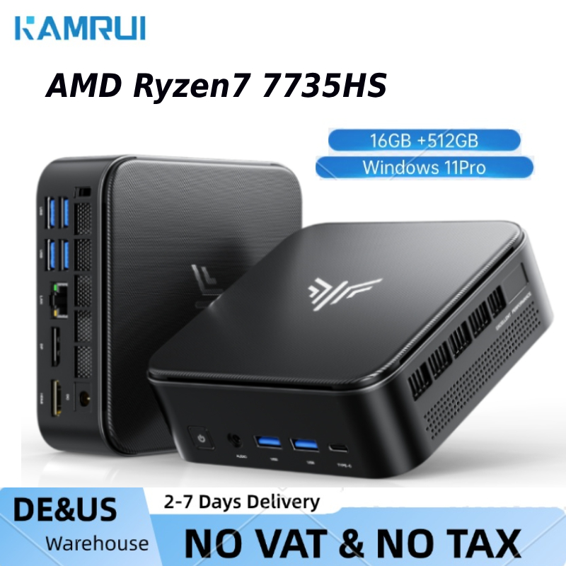 Pc Gaming Compact - Mini Gaming PC AMD Ryzen7 7735hs