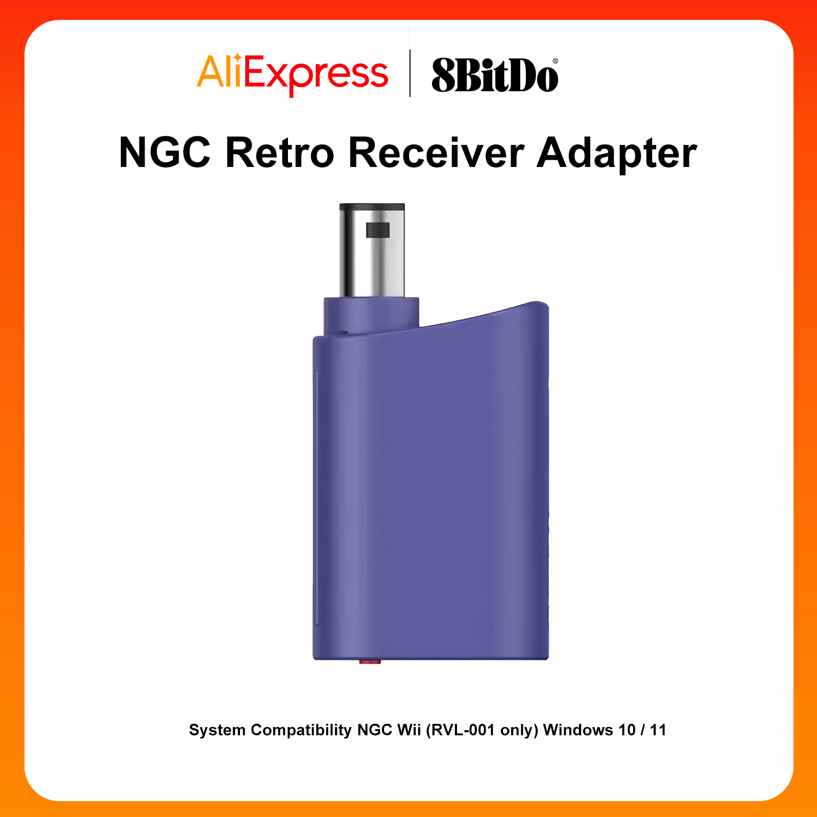 Pc Gaming Xbox - 8BitDo NGC Retro Receiver Adapter For