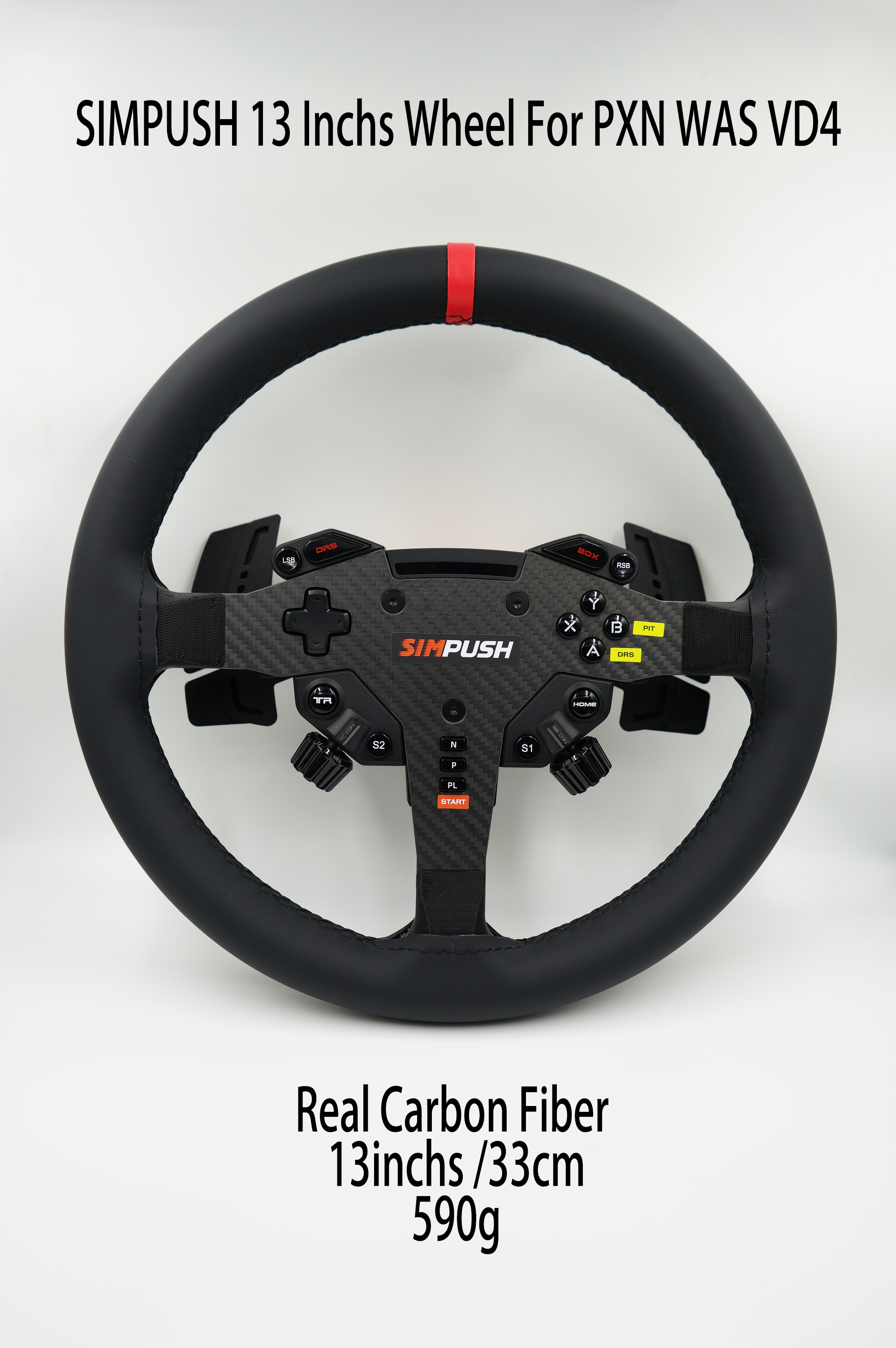Pc Gaming Xbox - SIMPUSH 330mm 13inchs Sim Wheel Mod