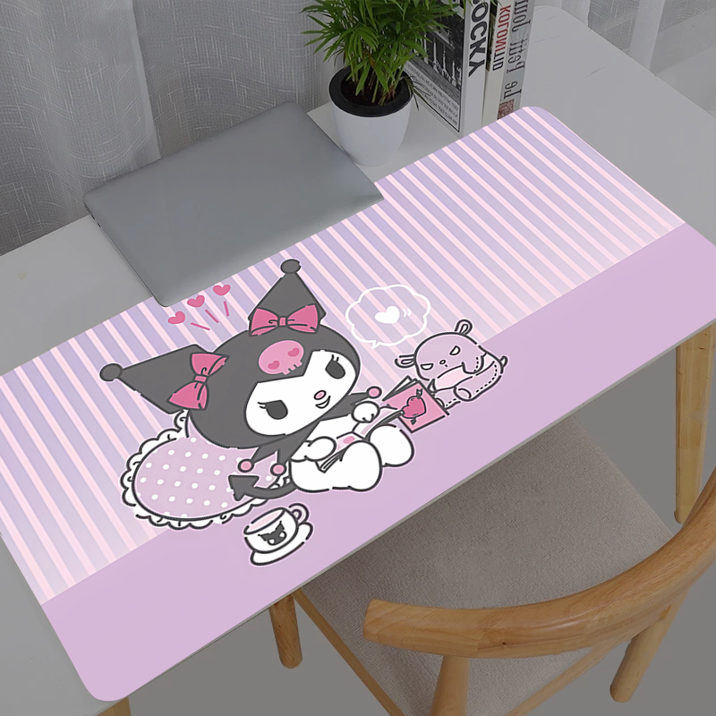 Computer Mouse Pad Sanrio Kuro - Pc Gaming Kuromi บทวิจารณ์และราคา