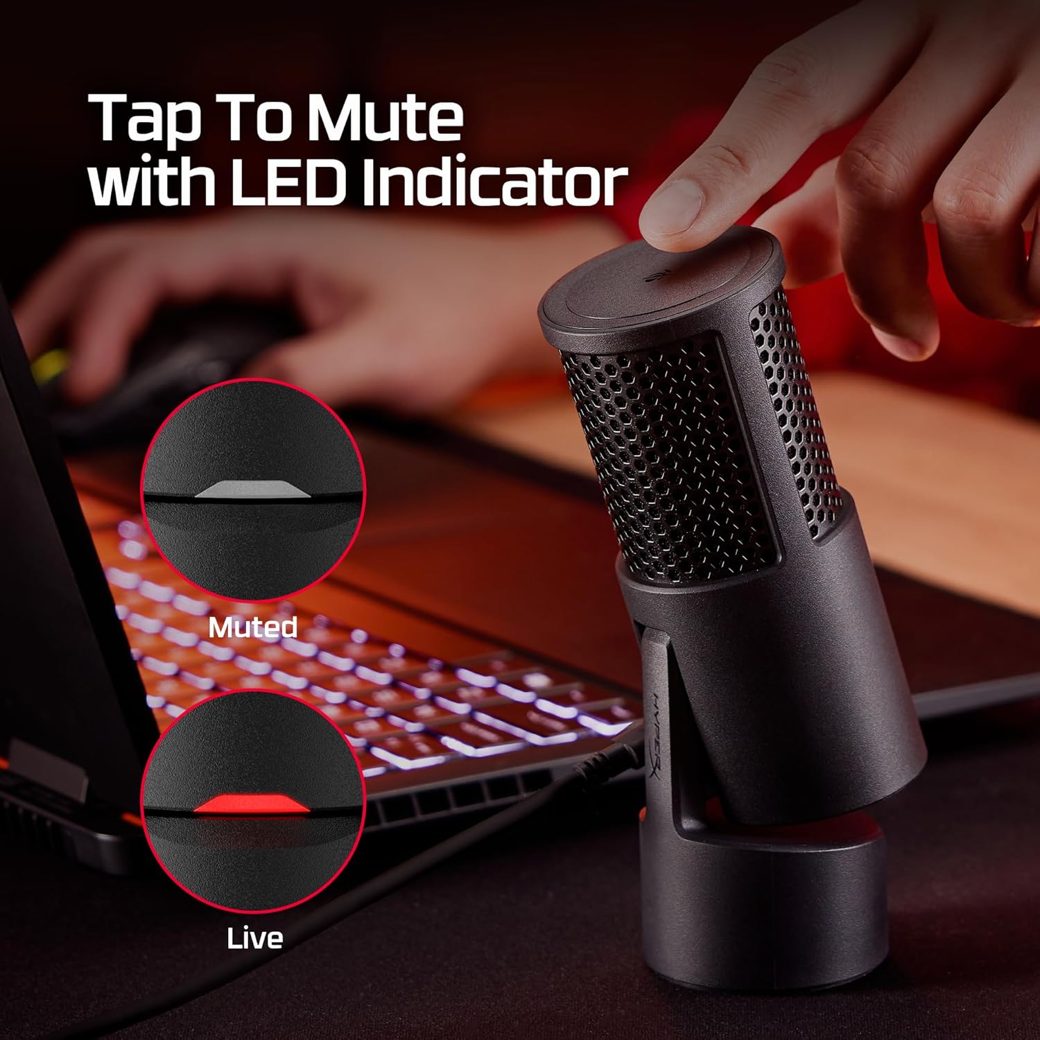 Gaming USB Condenser Microphon - Pc Gaming Compact บทวิจารณ์และราคา