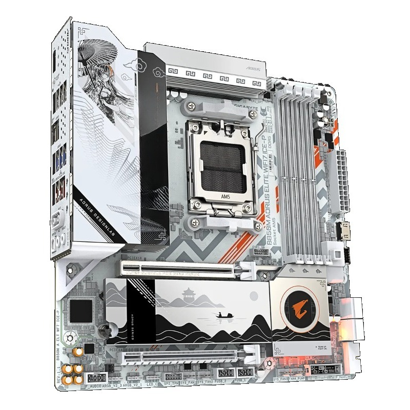 B850M AORUS ELITE WIFI7 ICE-P  - Pc Gaming X3D บทวิจารณ์และราคา