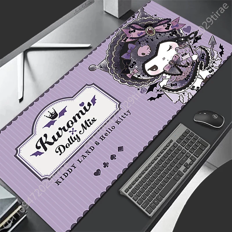 Kuromi Leather Mousepad Gaming - Pc Gaming Kuromi บทวิจารณ์และราคา