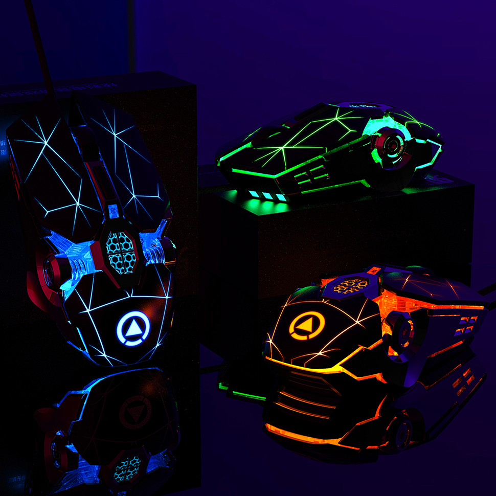Ergonomic Wired Gaming Mouse R - Pc Gaming X3D บทวิจารณ์และราคา
