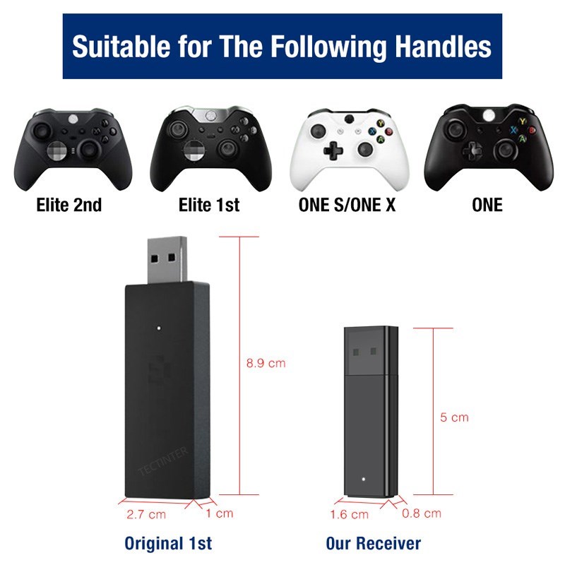 USB Receiver For Xbox One/Seri - Pc Gaming Xbox บทวิจารณ์และราคา