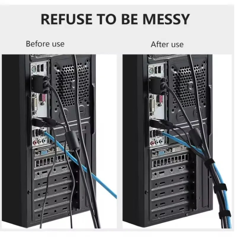 1/5M Cable Organizer Cable Man - Cable Management Sleeve บทวิจารณ์และราคา