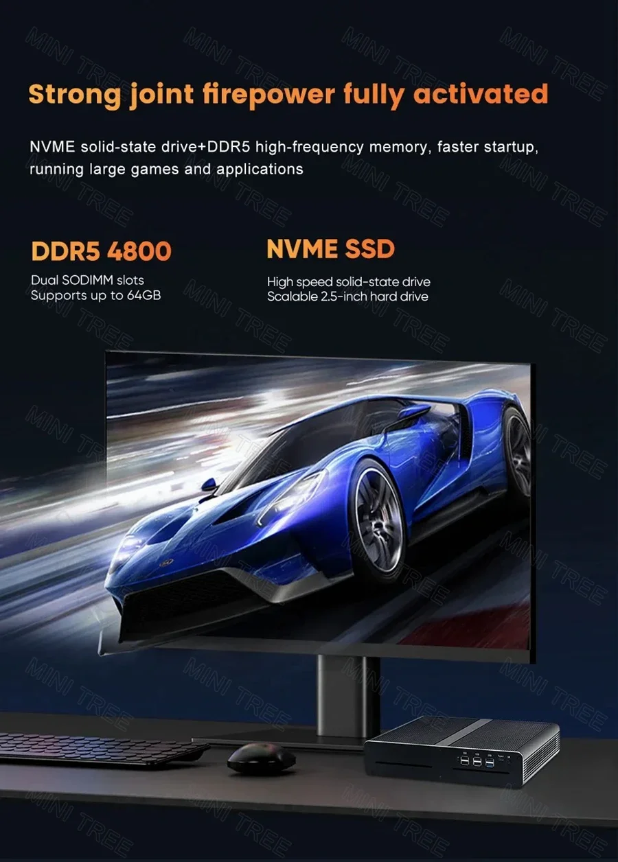 13th Gen Gaming Mini PC I ntel - Pc Gaming Rtx 4060 บทวิจารณ์และราคา