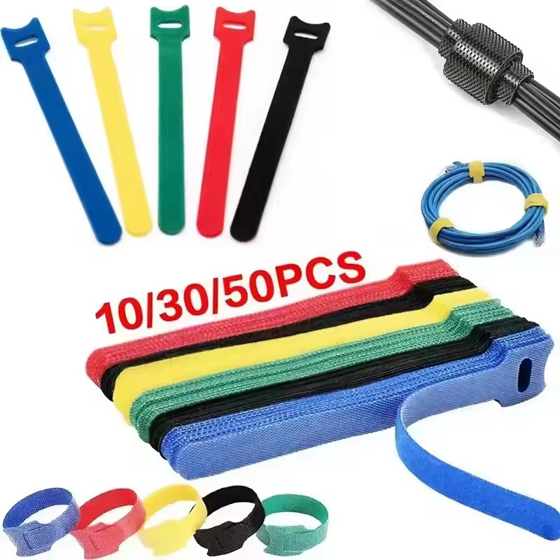 10/30/50PCS USB Cable Organize - Cable Management Sleeve บทวิจารณ์และราคา