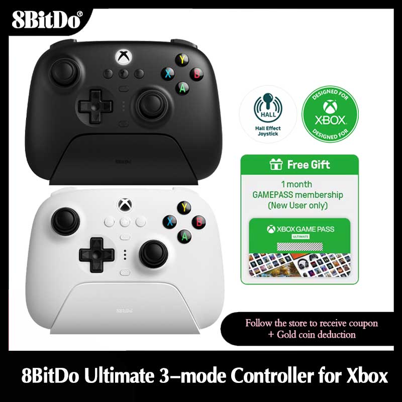 8BitDo Ultimate 3-mode Control - Pc Gaming Xbox บทวิจารณ์และราคา