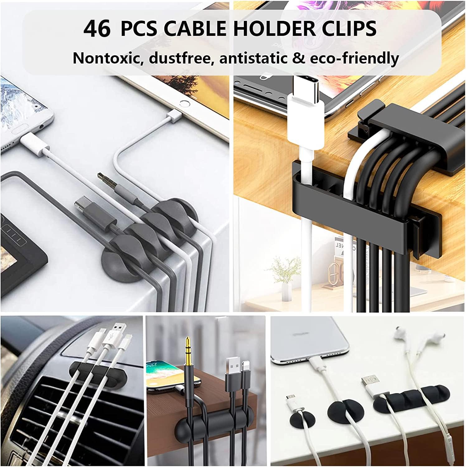 192 PCS Cable Management Kit w - Cable Management Sleeve บทวิจารณ์และราคา