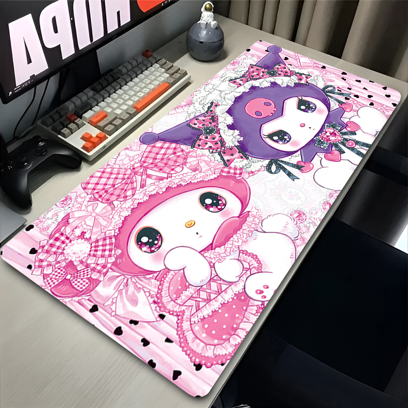 Keyboard Pad Cute Bowknot Mous - Pc Gaming Kuromi บทวิจารณ์และราคา
