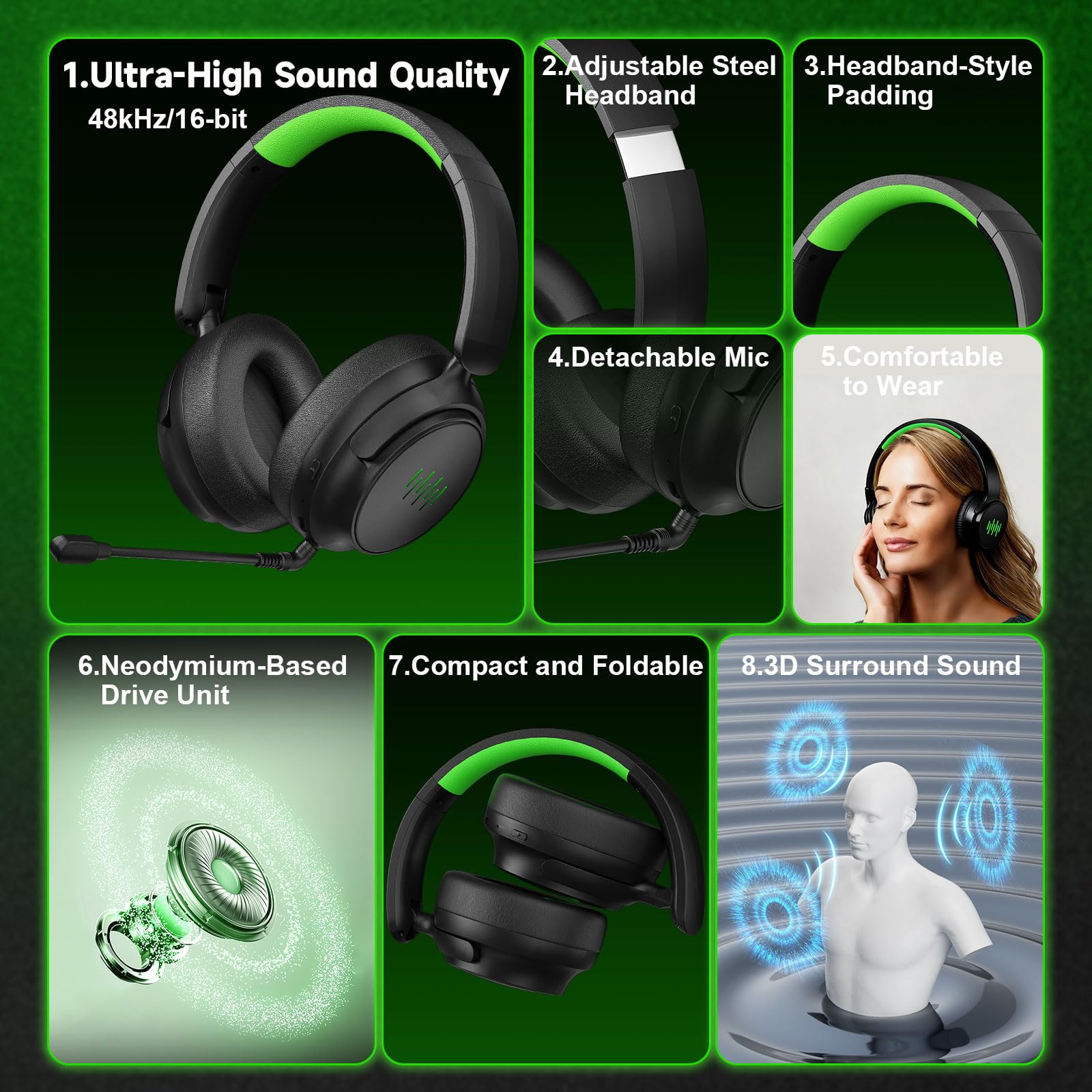 Wireless Gaming Headset for Xb - Pc Gaming X3D บทวิจารณ์และราคา