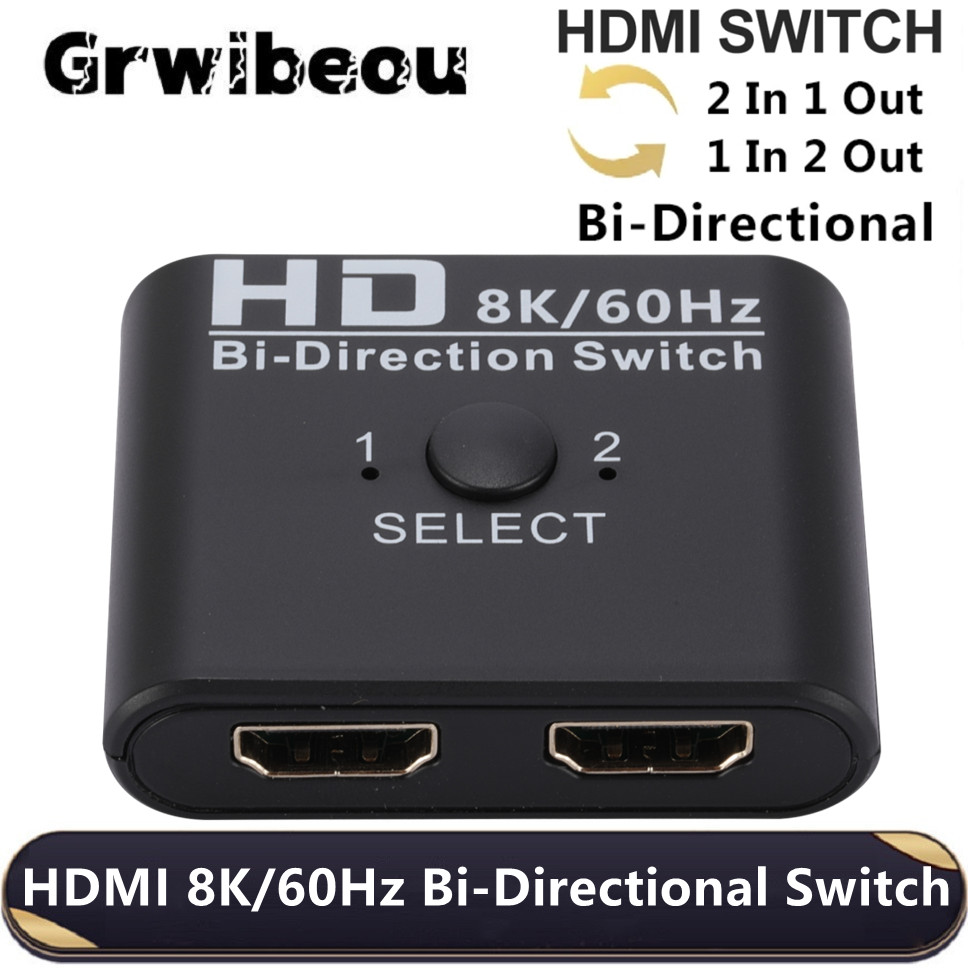 HDMI Switch Splitter 8K 60Hz 4 - Pc Gaming Xbox บทวิจารณ์และราคา