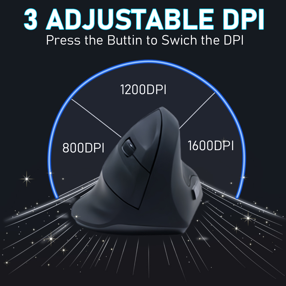 2.4GHz Vertical Ergonomic Gami - Pc Gaming X3D บทวิจารณ์และราคา