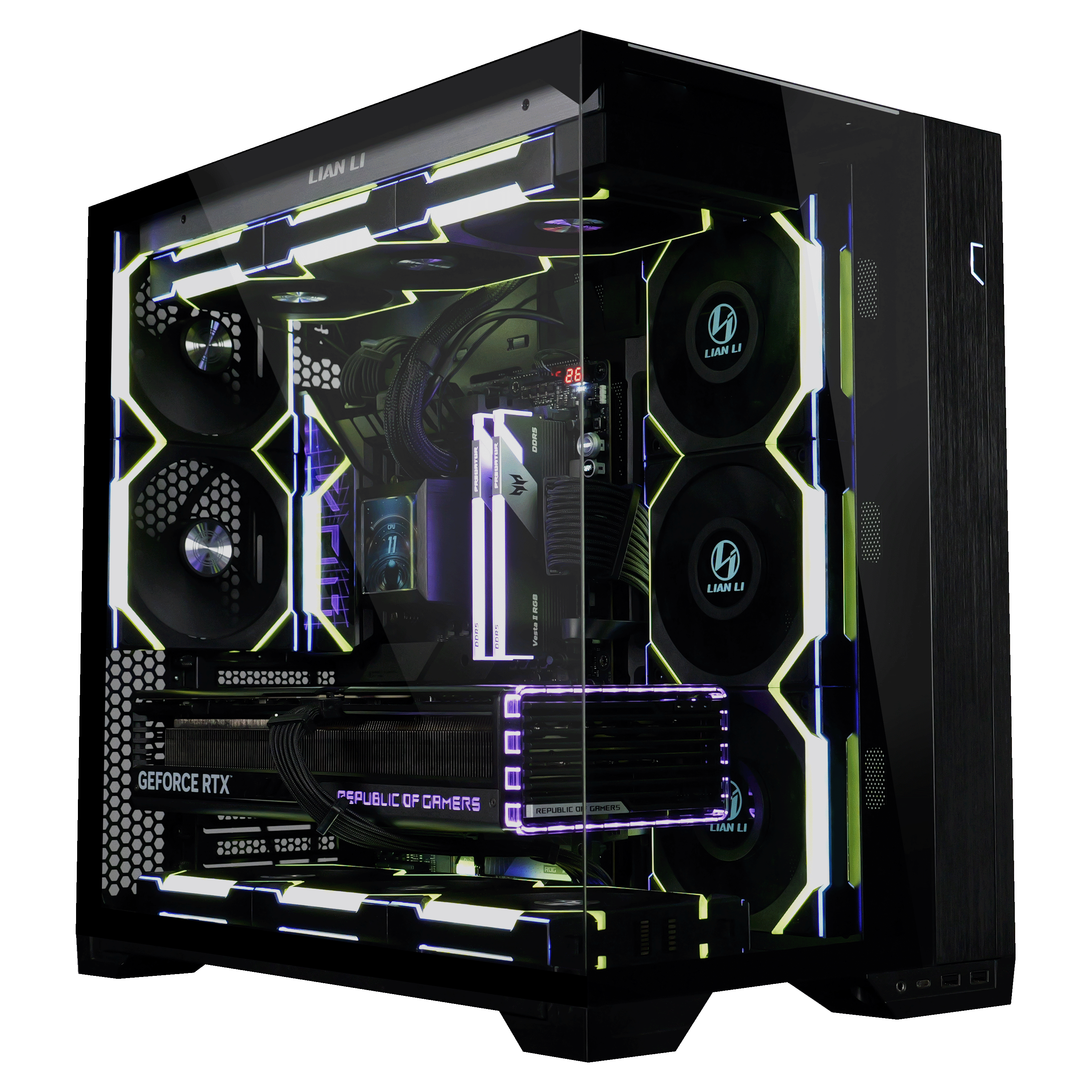 2025 New Original LIANLI O11 V - Pc Gaming Compact บทวิจารณ์และราคา