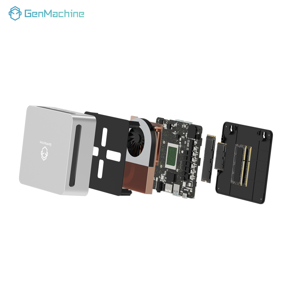 GenMachine Ryzen 6600H 6600U 6 - Pc Gaming Compact บทวิจารณ์และราคา