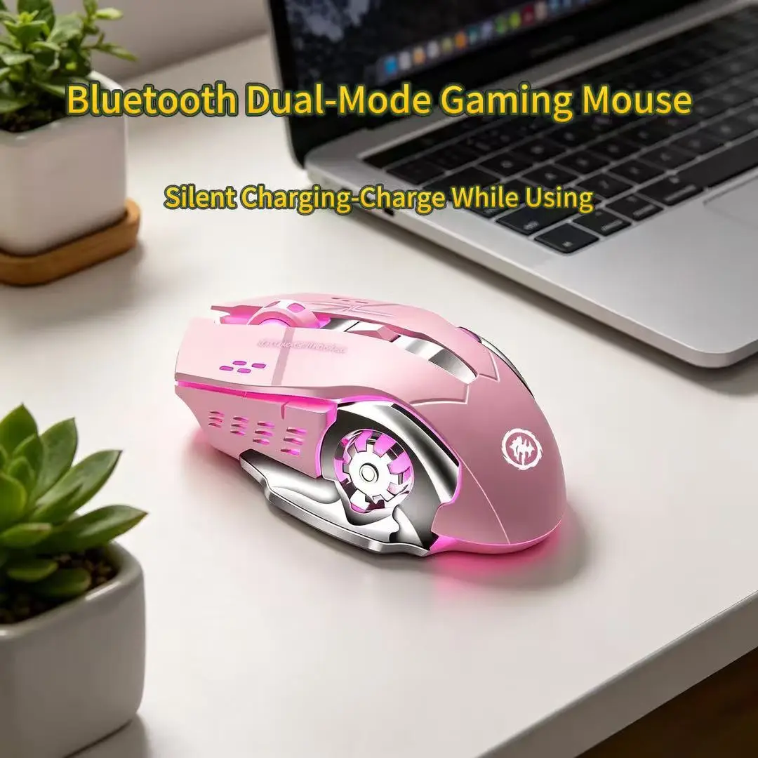 Wireless Gaming Mouse Bluetoot - Pc Gaming X3D บทวิจารณ์และราคา