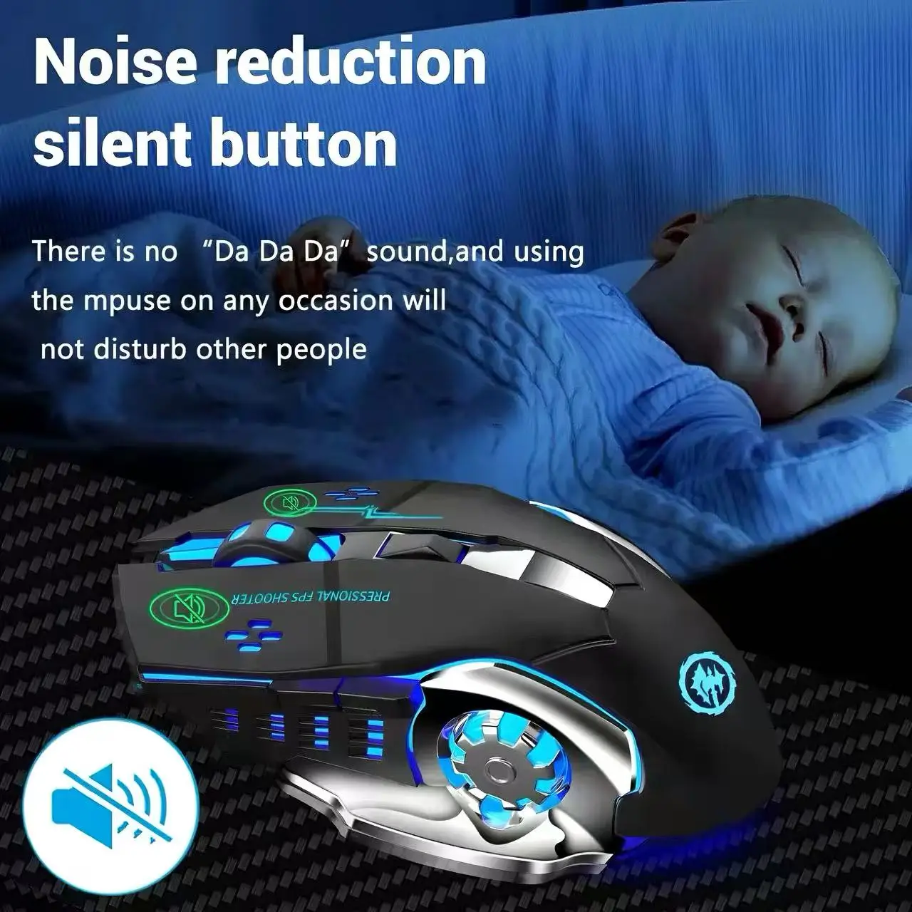 Wireless Gaming Mouse Bluetoot - Pc Gaming X3D บทวิจารณ์และราคา