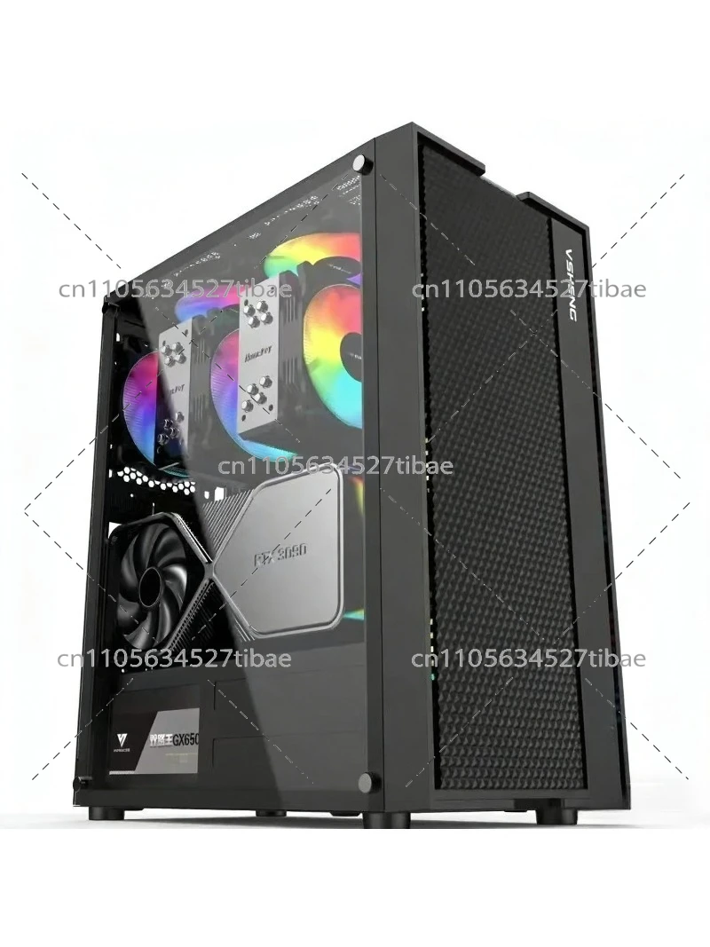 Black E-ATX Computer Case with - Pc Gaming High End บทวิจารณ์และราคา